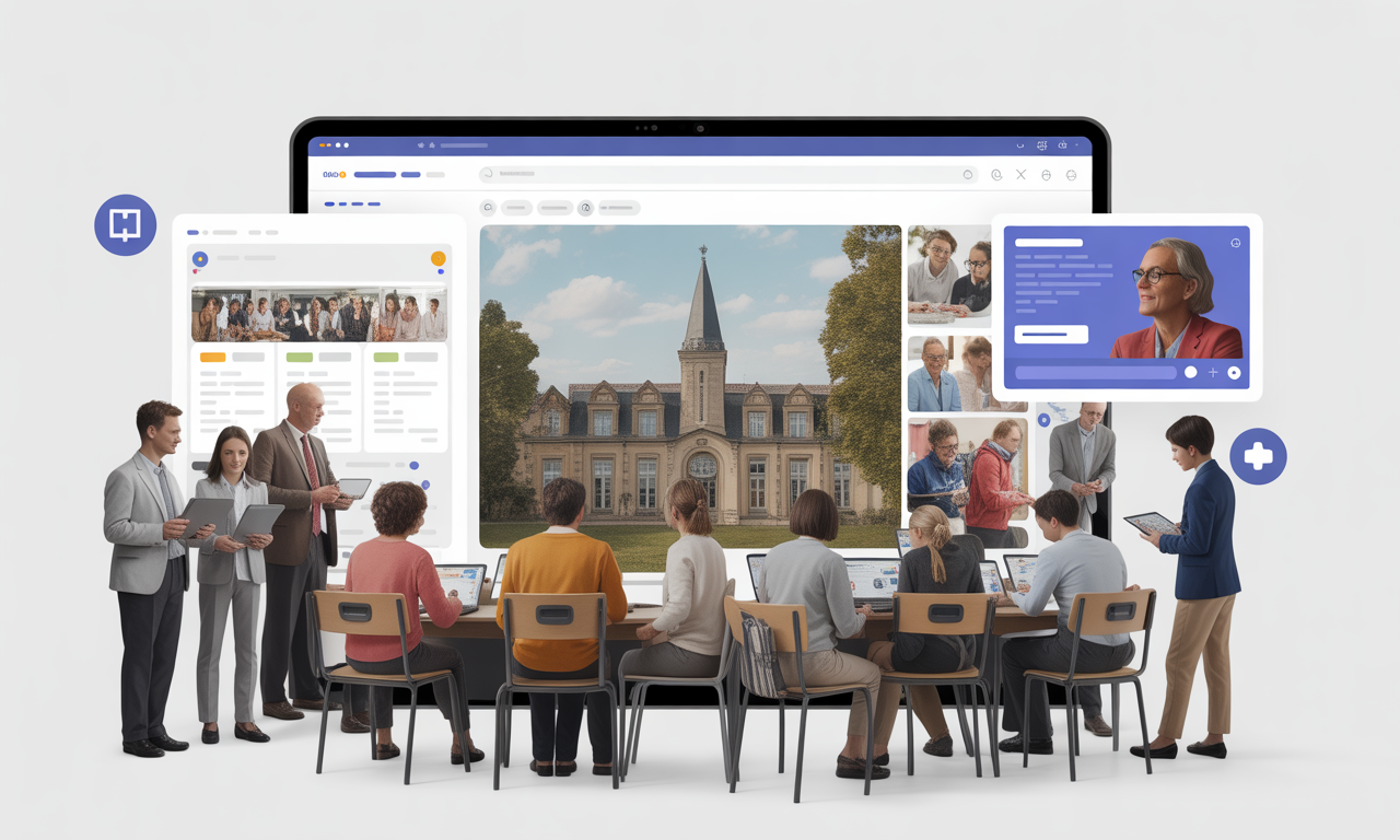 découvrez l’éduc de normandie, la plateforme numérique collaborative dédiée à la communauté éducative de la région. un outil innovant pour favoriser l'échange, le partage de ressources et la coopération entre enseignants, élèves et familles.